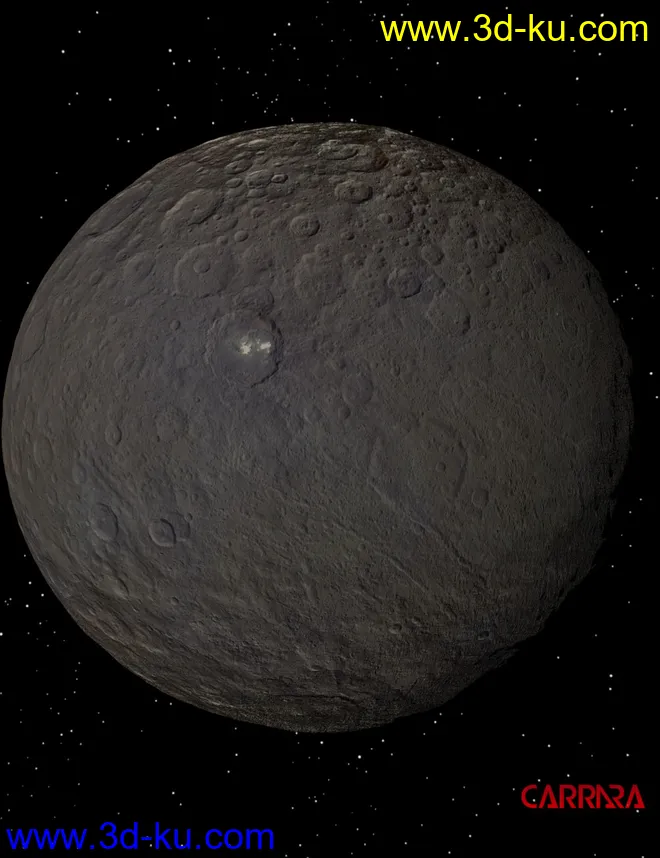 Ceres the Dwarf Planet模型的图片10