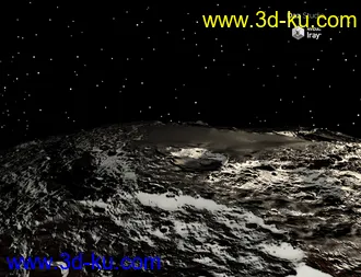 3D打印模型Ceres the Dwarf Planet的图片
