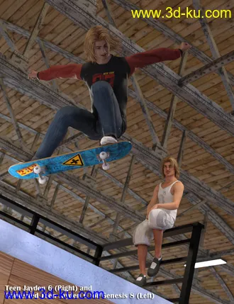 3D打印模型Character Converter from Genesis 2 Male to Genesis 8 Male的图片