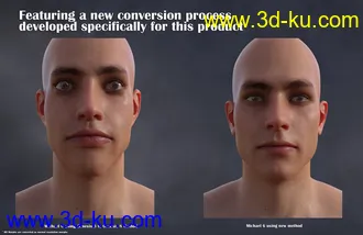 3D打印模型Character Converter from Genesis 2 Male to Genesis 8 Male的图片