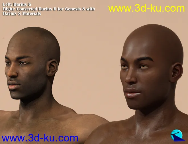 Character Converter from Genesis 2 Male to Genesis 8 Male模型的图片13