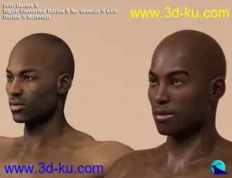 3D打印模型Character Converter from Genesis 2 Male to Genesis 8 Male的图片
