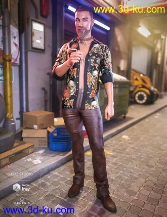 3D打印模型Charming Rogue - Showtime的图片