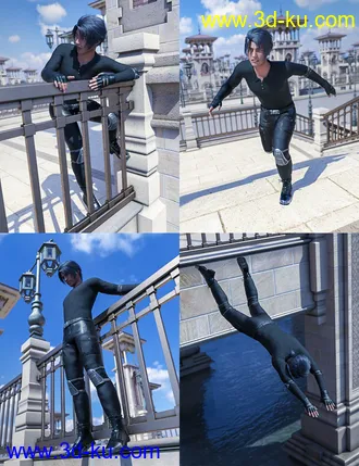 3D打印模型Cheirocrates Bridge Poses的图片
