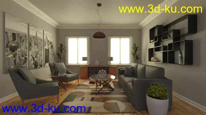 Chestnut Residence模型的图片2