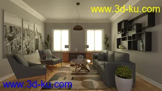 3D打印模型Chestnut Residence的图片