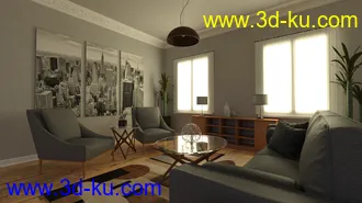 3D打印模型Chestnut Residence的图片