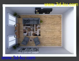 3D打印模型Chestnut Residence的图片