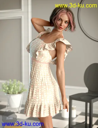 Christabel and the Sincerity Dress Bundle模型的图片26