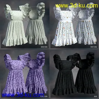 Christabel and the Sincerity Dress Bundle模型的图片31