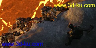 3D打印模型Chthonic Arkouda HD for Genesis 8 Male的图片