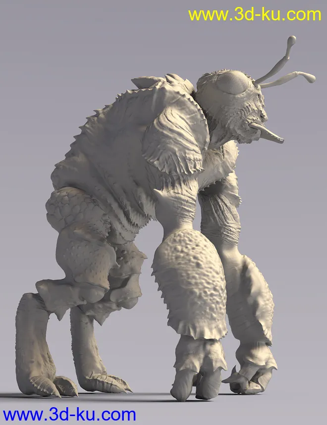 Chthonic Arkouda HD for Genesis 8 Male模型的图片3