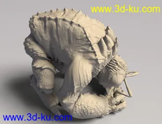 3D打印模型Chthonic Arkouda HD for Genesis 8 Male的图片