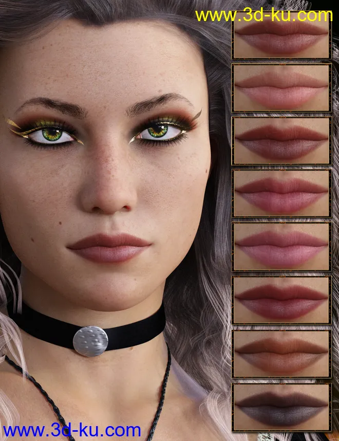 Cira for Genesis 8 Female模型的图片4