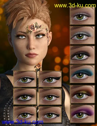 3D打印模型Cira for Genesis 8 Female的图片