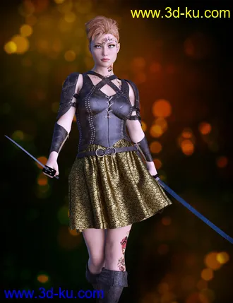 3D打印模型Cira for Genesis 8 Female的图片