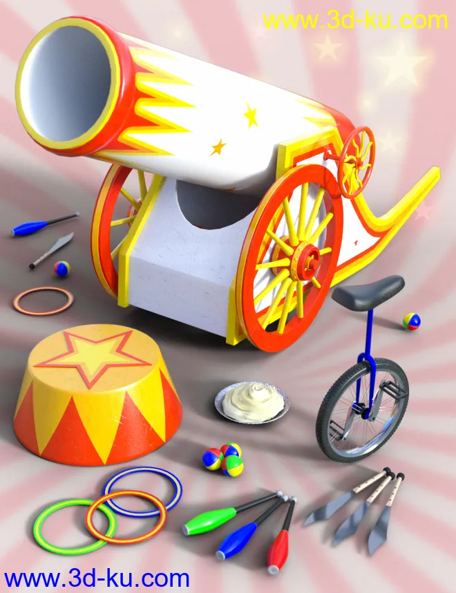 Circus Props模型的图片2