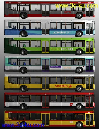 3D打印模型City Bus的图片