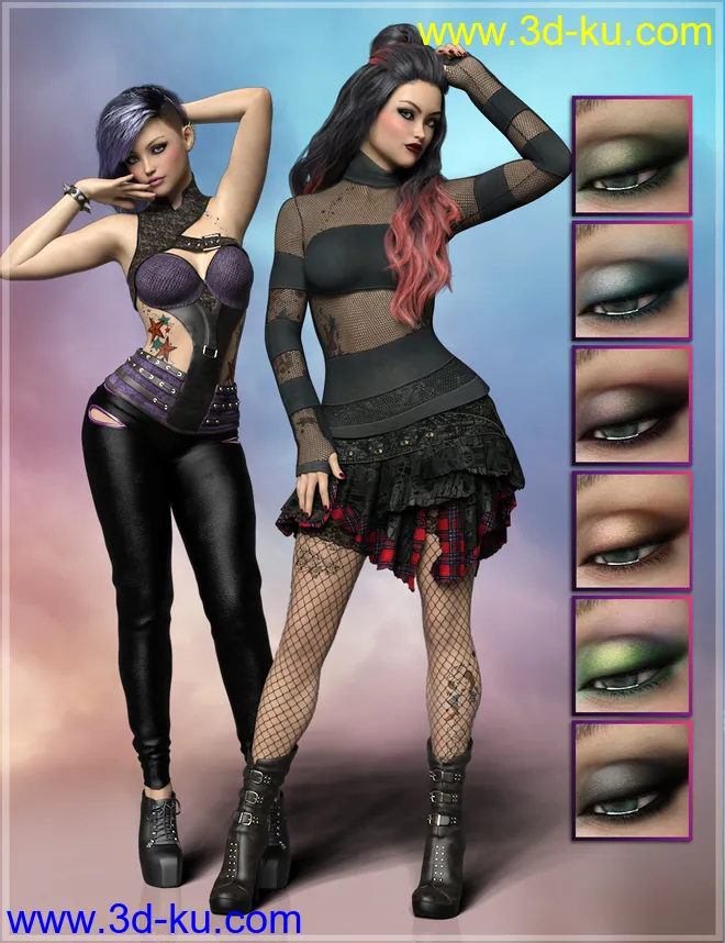 Clairissa for CJ 8 and Genesis 8 Female模型的图片5