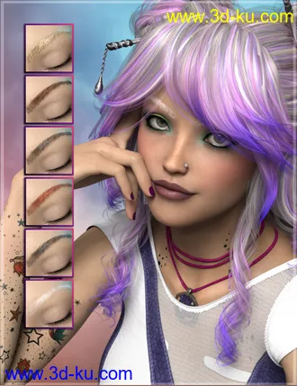 3D打印模型Clairissa for CJ 8 and Genesis 8 Female的图片