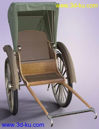 3D打印模型Classic Rickshaw的图片