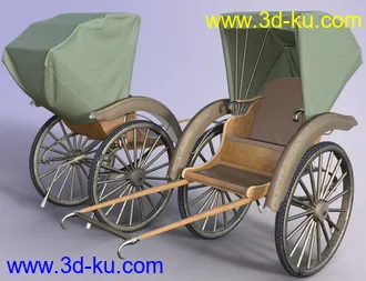3D打印模型Classic Rickshaw的图片