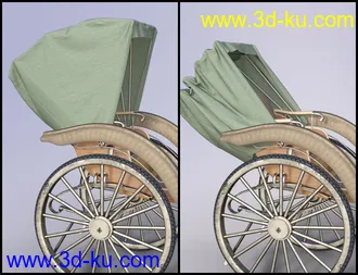 3D打印模型Classic Rickshaw的图片