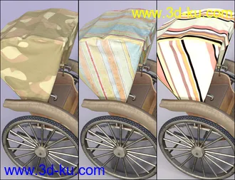 3D打印模型Classic Rickshaw的图片