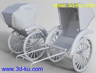 3D打印模型Classic Rickshaw的图片