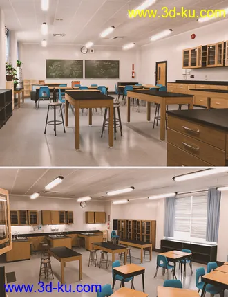 3D打印模型Classroom Environment的图片