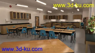 3D打印模型Classroom Environment的图片