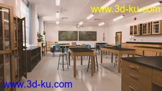 3D打印模型Classroom Environment的图片