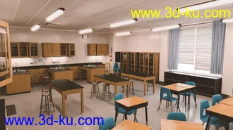 3D打印模型Classroom Environment的图片