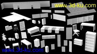 3D打印模型Classroom Environment的图片