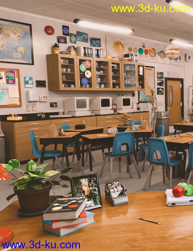 Classroom Props模型的图片1