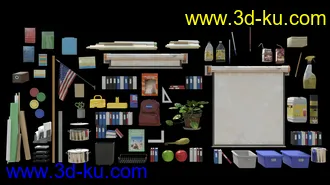 3D打印模型Classroom Props的图片