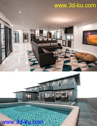 3D打印模型Classy House的图片