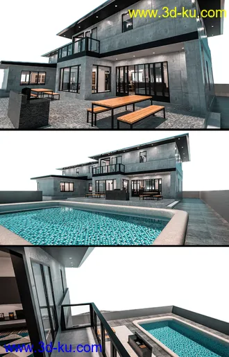 3D打印模型Classy House的图片
