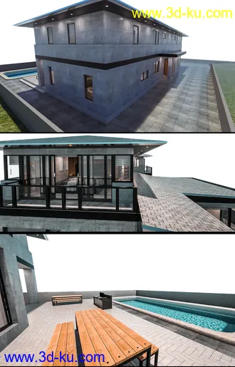 3D打印模型Classy House的图片