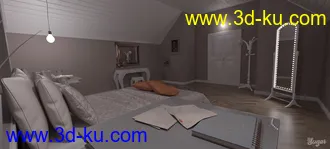 3D打印模型Classy Room Environment and Poses的图片