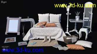 3D打印模型Classy Room Environment and Poses的图片