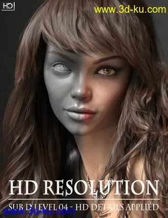 3D打印模型Claudia Octavia HD For Genesis 8 Female的图片