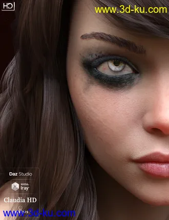 3D打印模型Claudia Octavia HD For Genesis 8 Female的图片