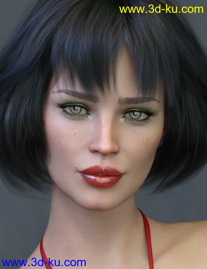 Claudina HD for Genesis 8 Female模型的图片3