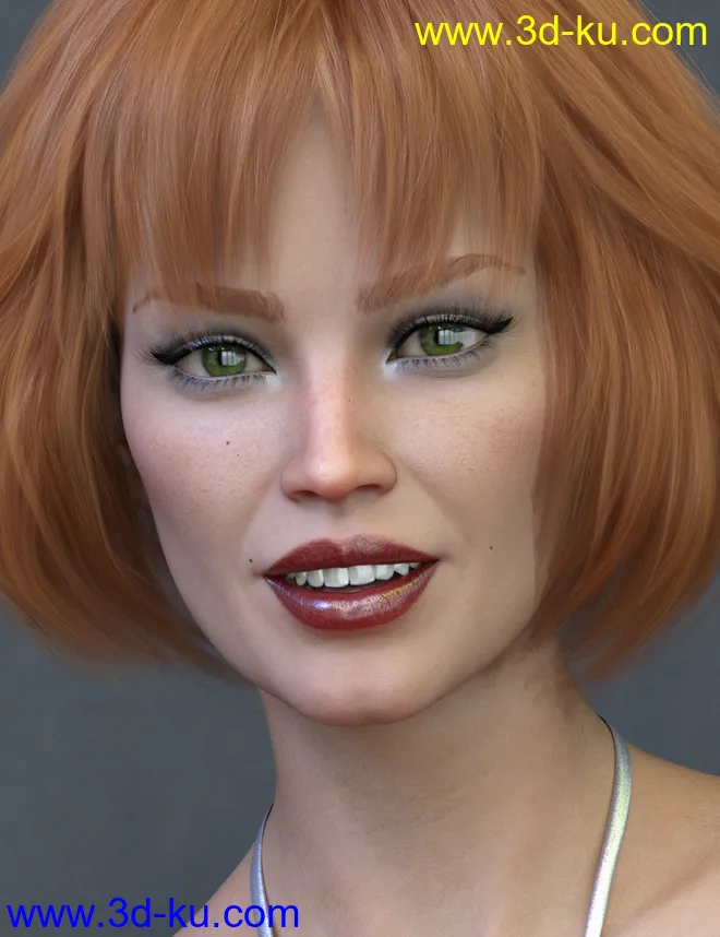 Claudina HD for Genesis 8 Female模型的图片5