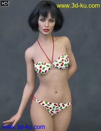 3D打印模型Claudina HD for Genesis 8 Female的图片