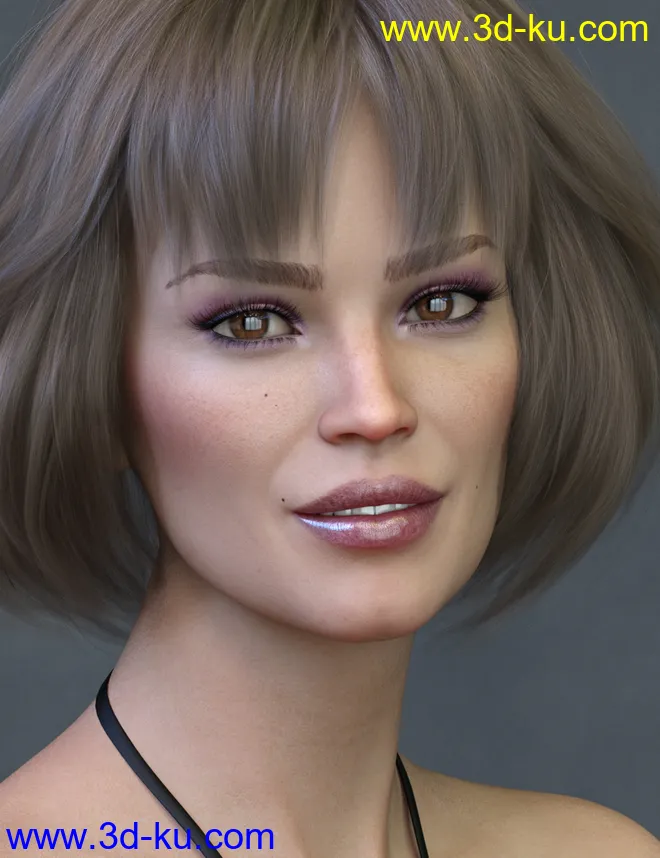 Claudina HD for Genesis 8 Female模型的图片7