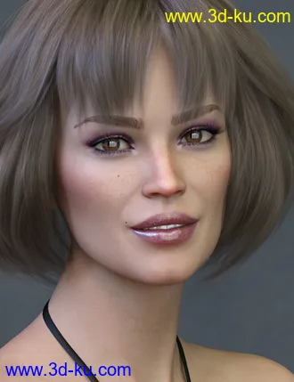 3D打印模型Claudina HD for Genesis 8 Female的图片