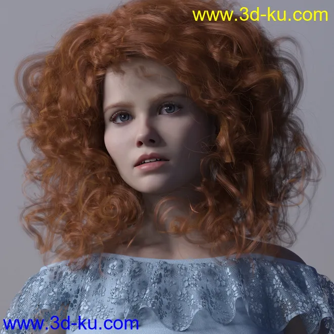 Claudine for Genesis 8 Female模型的图片1