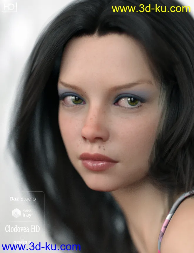 Clodovea HD for Genesis 8 Female模型的图片2